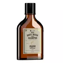 HISKIN_Men Whisky kūno prausiklis ir šampūnas plaukams bei barzdai 3in1 Apple 330ml
