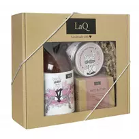 LAQ_SET "Blanket" dušo želė 500ml + veido prausimosi putos 100ml + veido sviestas 50ml