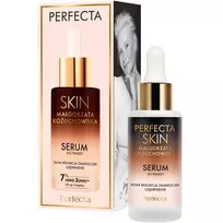 PERFECTA_Skin Małgorzata Kożuchowska stangrinamasis serumas nuo raukšlių su peptidais, eritritoliu ir prebiotikais 30ml