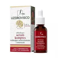 UZDROVISCO/Vėsinantis kompresinis serumas raudoniui ir raukšlėms mažinti 30ml