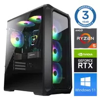INTOP Ryzen 5 5500 32GB 1TB SSD M.2 NVME RTX3050 6GB WIN11