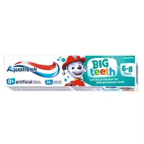 AQUAFRESH_Big Teeth dantų pasta 6-8 metų Psi Patrol 50ml