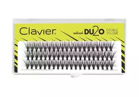 CLAVIER_DU2O Dvigubos apimties blakstienų kuokšteliai 10 mm