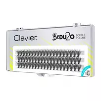 CLAVIER_BeDU2O Dvigubos apimties blakstienų kuokšteliai 11mm