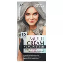JOANNA_Multi Cream Metallic Color 5D efekto plaukų dažai 32.5 Silver Blonde