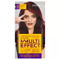 JOANNA_Multi Effect Keratin Complex Color Instant Color Shampoo dažomasis šampūnas 05 Currant Red 35g
