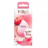 KILLYS_Beauty Bar 3D makiažo kempinėlė su granatų ekstraktu
