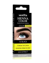 VENITA_Henna Color Profesional kreminė antakių henna 1.0 Black 30g