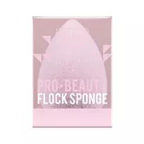 "WIBO_Pro Beauty Flock Sponge" drėgna ir sausa makiažo kempinėlė