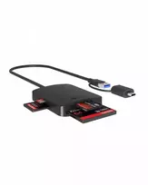 ICY BOX IB-CR302-CU3 Cards CF,TF,SD,microSD