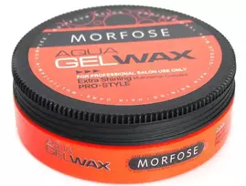 MORFOSE_Professional Aqua plaukų gelio vaškas Extra Shining plaukų gelio vaškas Melon 175ml