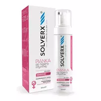 SOLVERX_ Jautrios odos intymios higienos putos moterims 200ml