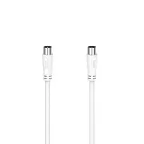 Antenna cable Hama 90dB 3m white