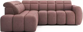 Kampinė sofa Falconn, rožinė
