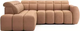 Kampinė sofa Falconn, rožinė