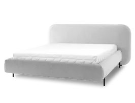 Lova Pointt su daiktadėže 160x200, Pilka