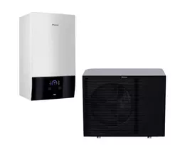 Šilumos siurblys Daikin 11kW ETBH16E9W oras-vanduo + EPRA14DW17