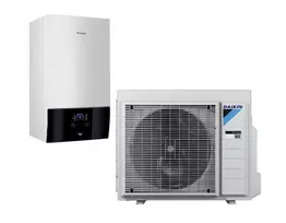DAIKIN Altherma 3 R sieninis šilumos siurblio oras vanduo 7,74 kW komplektas su 9 kW tenu, ERGA06EVH+EHBH08E9W