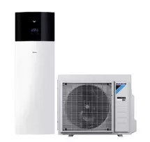 Šilumos siurblys Daikin 6,41kW EHVH04S23E6V, oras-vanduo + ERGA04EV 230l. boileris
