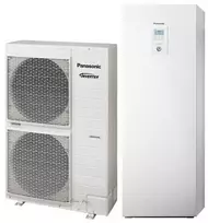 Šilumos siurblys Panasonic R32 oras-vanduo + 185l. boileris 9kW WH-ADC0916H9E8 / WH-UD09HE8