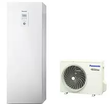 Šilumos siurblys Panasonic oras-vanduo R32 + 185l boileris 7kW WH-ADC0309J3E5C / WH-UD07JE5