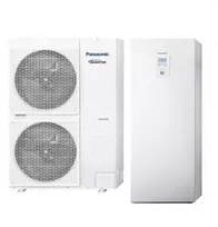 Šilumos siurblys Panasonic oras-vanduo T-CAP + 185l boileris 9kW WH-ADC0916H9E8 / WH-UX09HE8