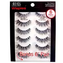 ARDELL_Demi Wispies 6 pakuotės dirbtinių blakstienų ant juostelės šešios poros Juoda