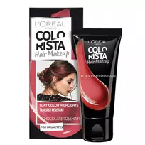 Pusiau ilgalaikiai plaukų dažai L'Oreal Paris, Colorista Hair Makeup  #CHOCOLATEROSEHAIR, 30 ml