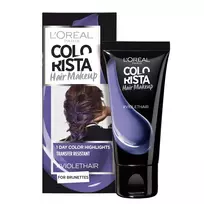 Pusiau ilgalaikiai plaukų dažai L'Oreal Paris, Colorista Hair Makeup  #VIOLETHAIR, 30 ml
