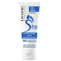LIRENE Intensyvus drėkinamasis pėdų kremas 10% karbamido 75ml