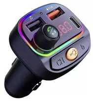 Swissten RGB Bluetooth FM Transmitter 2x USB / USB-C