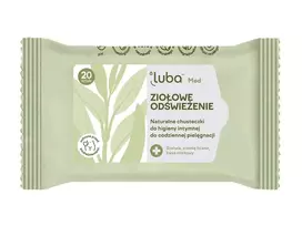 LUBA_Med Žolelių gaiva natūralios intymios higienos servetėlės 20 vnt.