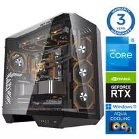 INTOP AQUA i5-14400F 64GB DDR5 1TB SSD M.2 NVME RTX5070Ti 16GB  WIN11Pro