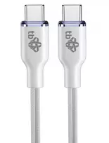 USB C - USB C 60W Glamour cable 1.5m white
