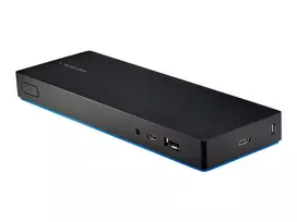 HP Elite USB-C Dock G4| 1 × USB 3.0|1 × USB-C| 3,5 mm Audio Jack|1 × Gigabit Ethernet|1 × HDMI 2.0|1 × DisplayPort|2 × Powered USB 3.0|1 × USB 2.0| Aunaujintas/Renew
