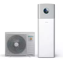 Hisense Hi-Therma Integra šilumos siurblio KOMPLEKTAS Su integruotu nerūdijančio plieno boileriu 6kw/1f AHW-060HCDS1+AHS-060HCDSAA-23