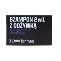 ZEW FOR MEN_Šampūnas 2in1 su kondicionieriumi, kurio sudėtyje yra medžio anglies 85ml