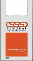 Pirkinių maišelis HDPE 40/10x64 50mk LV