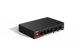 Dahua Technology PoE SG1006P Ne-valdomas Gigabit Ethernet (10/100/1000) Maitinimas per Eternetą (PoE) Juoda