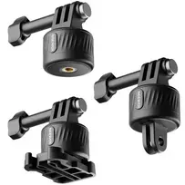 Neewer GP-21 Magnetic Quick Release Tripod Mount Adapter Set Compatible with GoPro Hero