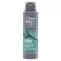 Dove - Antiperspirant spray Men+Care Advanced Eucalyptus + Mint (Anti-Perspirant) 150 ml