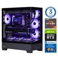 INTOP AQUA Ryzen 7 8700F 32GB DDR5 1TB SSD M.2 NVME RTX5060 8GB WIN11Pro