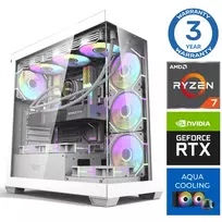 INTOP AQUA Ryzen 7 8700F 32GB DDR5 1TB SSD M.2 NVME RTX5060Ti 8GB no-OS