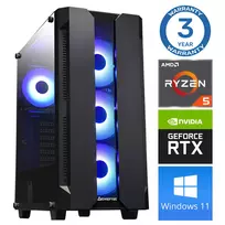 INTOP Ryzen 5 5600X 16GB 500SSD M.2 NVME RTX3050 8GB WIN11