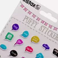 instax minkštų lipdukų rinkinys "Speech" (40 vnt)
