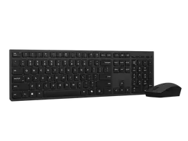 Lenovo Professional Wireless Rechargeable Keyboard and Mouse Combo AI - US Euro | Lenovo