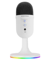 Mars Gaming MMICCXW High Definition ENC Desktop Cardioid Microphone USB / ARGB