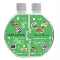 HISKIN_SET Puzzle Rankų kremas 90ml + rankų muilas 90ml