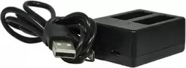 Dual USB Charger for AHDBT-501/ GoPro HERO 7 6 5 Black