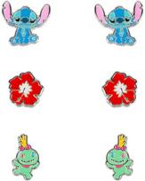 Peers Hardy Disney Stitch Set 3 pairs of earrings sidabrinis